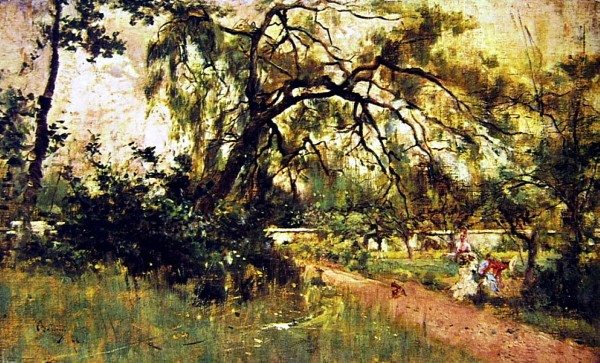 In the Park by Giovanni Boldini